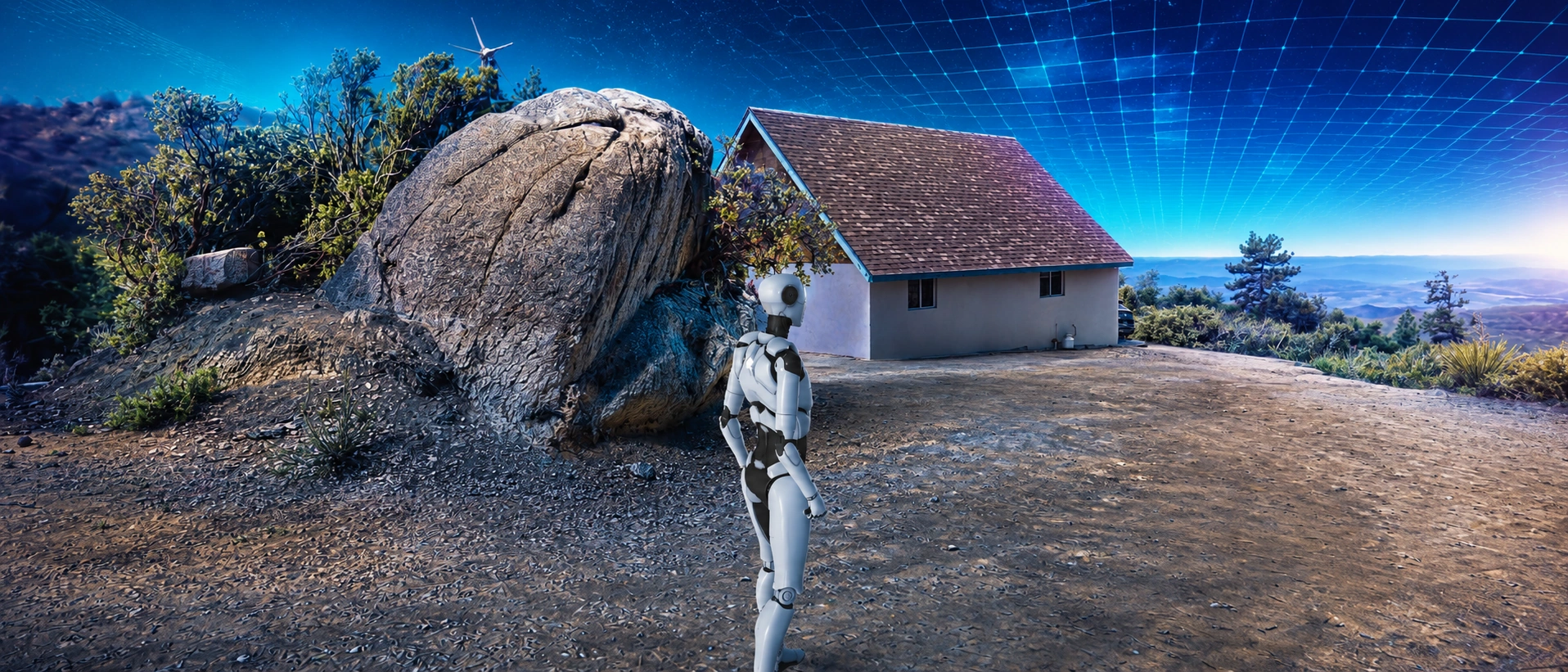 Modelo 3D de desarrollo residencial